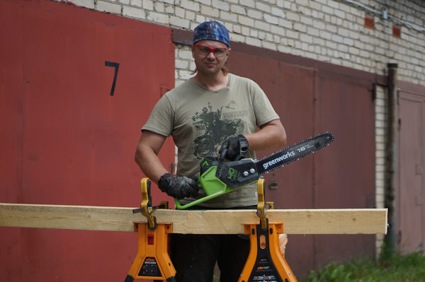 Изображение товара Пила цепная аккумуляторная Greenworks GD40CS18 / 2005807UG