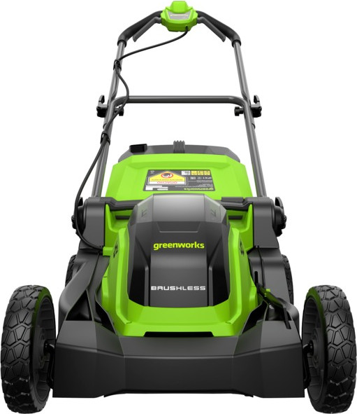Изображение товара Газонокосилка аккумуляторная Greenworks GD40LM411 40V 41см / 2521007UG (c АКБ 5Ач и ЗУ)