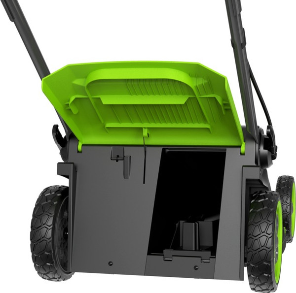 Изображение товара Газонокосилка аккумуляторная Greenworks GD40LM411 40V 41см / 2521007UG (c АКБ 5Ач и ЗУ)