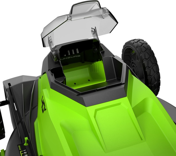 Изображение товара Газонокосилка аккумуляторная Greenworks GD40LM411 40V 41см / 2521007UG (c АКБ 5Ач и ЗУ)
