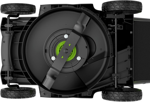 Изображение товара Газонокосилка аккумуляторная Greenworks GD40LM411 40V 41см / 2521007UG (c АКБ 5Ач и ЗУ)