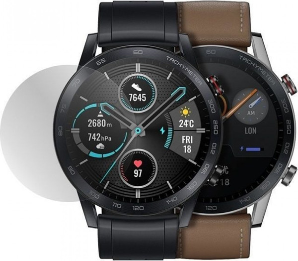 Изображение товара Защитное стекло для умных часов Rumi Для Xiaomi Watch S3/Huawei Watch GT 2/Honor MagicWatch 2 46мм