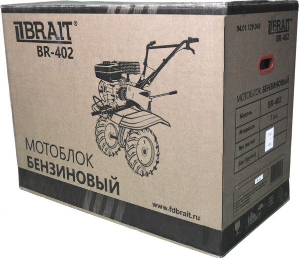 Изображение товара Мотоблок бензиновый Brait BR-402