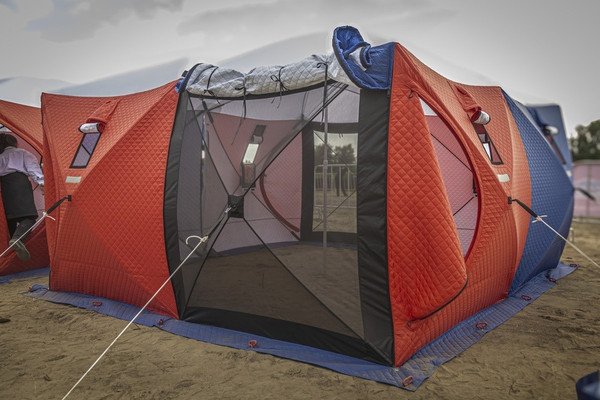 Изображение товара Палатка Ex-Pro Winter 4 / 7EXW4BO (черный/оранжевый)