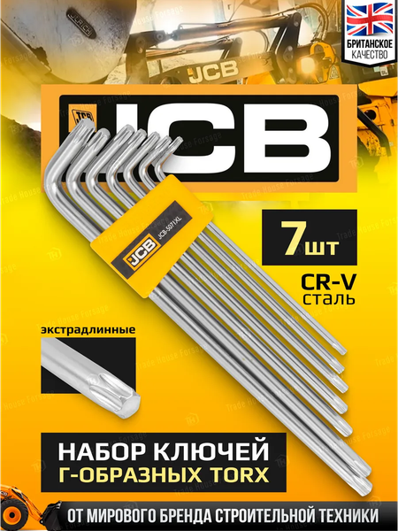 Изображение товара Набор ключей JCB 60 965 / JCB-5071XL