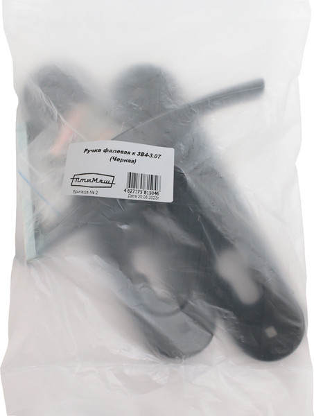 Изображение товара Ручка дверная Птимаш 13663 к ЗВ4-3.07 (черный)