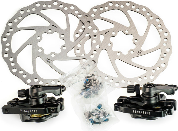 Изображение товара Комплект дисковых тормозов для велосипеда Yinxing YX-DB09 / SP11005