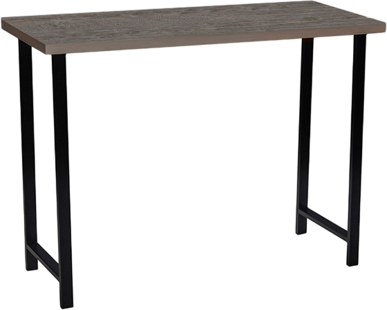 Изображение товара Консольный столик Древпром М94 ДП1-02-04 120x50x88 (рошелье/черный матовый)