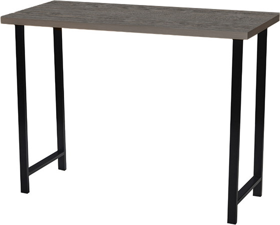 Изображение товара Консольный столик Древпром М94 ДП1-02-04 120x50x88 (рошелье/черный матовый)