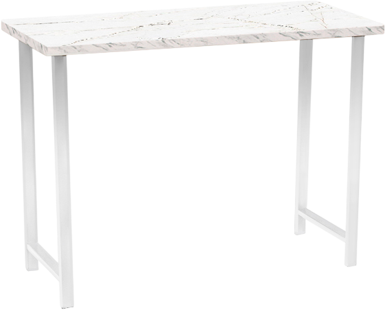Изображение товара Консольный столик Древпром М94 ДП1-02-04 120x50x88 (оникс/белый матовый)