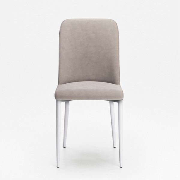 Изображение товара Стул Табурет Софт (бренди 04/кант в цвет/каркас белый)