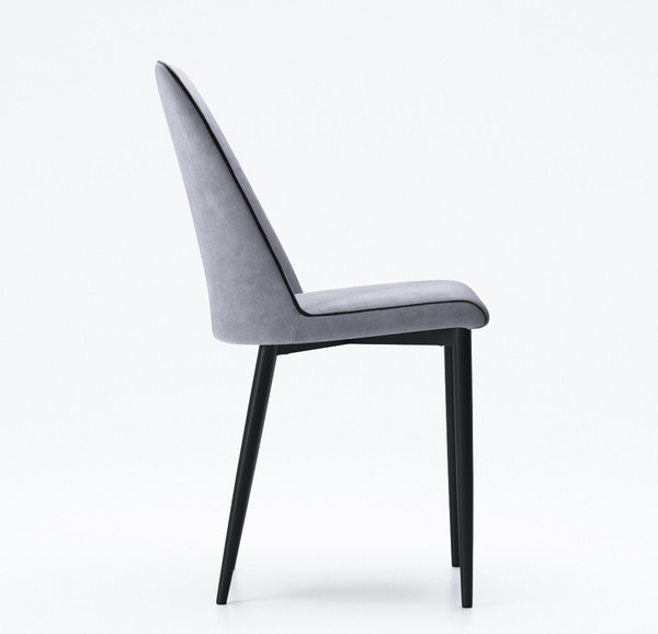 Изображение товара Стул Табурет Софт (бренди 22/кант черный/каркас черный)