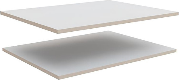 Изображение товара Комплект полок для корпусной мебели Империал Лия (белый)