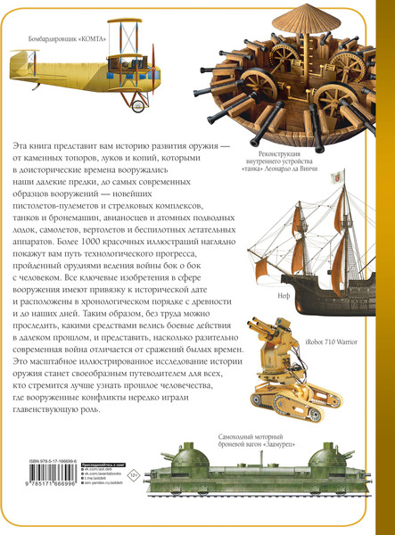 Изображение товара Энциклопедия АСТ Оружие, твердая обложка (Ликсо Вячеслав)
