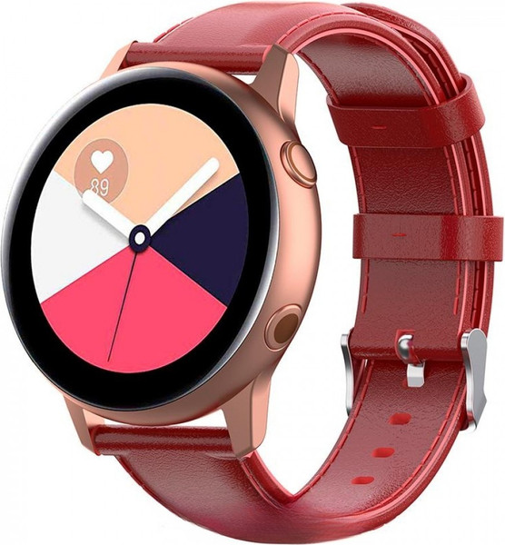 Изображение товара Ремешок для умных часов Rumi Slim 20мм (красный)