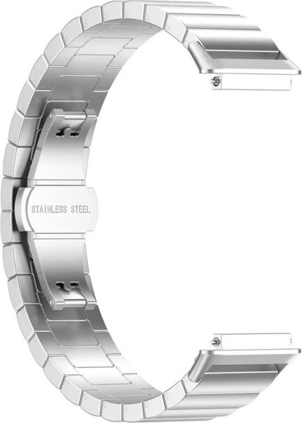 Изображение товара Ремешок для умных часов Rumi Snake для Huawei Band 7 (серебристый)