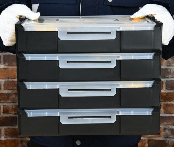 Изображение товара Универсальный набор инструментов Deli YS EDL1229 (29пр, кейс, черный/желтый)