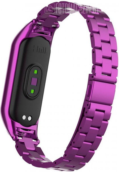 Изображение товара Ремешок для фитнес-трекера Rumi Heavy для Xiaomi Mi Band 5/6 (сиреневый)