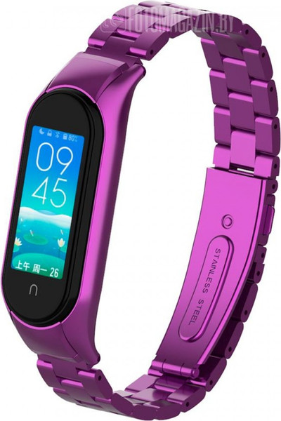 Изображение товара Ремешок для фитнес-трекера Rumi Heavy для Xiaomi Mi Band 5/6 (сиреневый)