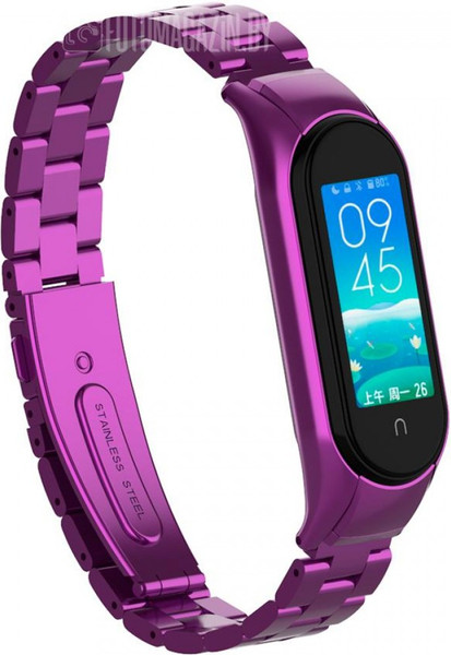 Изображение товара Ремешок для фитнес-трекера Rumi Heavy для Xiaomi Mi Band 5/6 (сиреневый)
