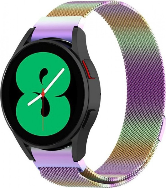 Ремешок для умных часов Rumi Milanese Loop для Galaxy Watch 4/5/6/7/FE (20мм, хамелеон) — фото 5