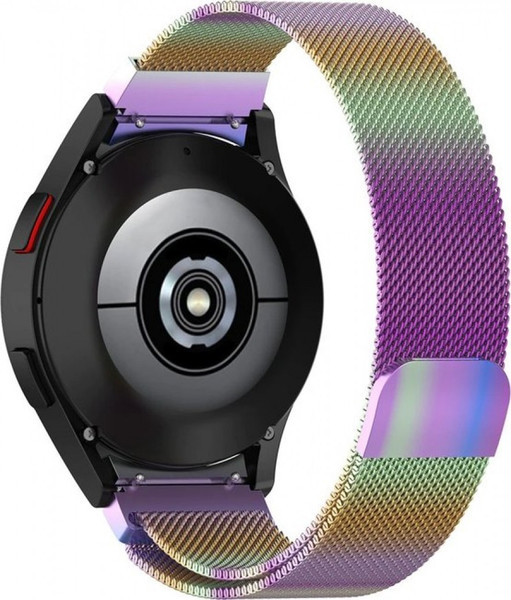 Ремешок для умных часов Rumi Milanese Loop для Galaxy Watch 4/5/6/7/FE (20мм, хамелеон) — фото 6