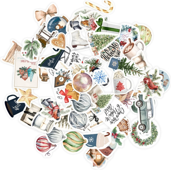 Изображение товара Набор наклеек Nalepking Новогодние 3 / RSTPA6_0535