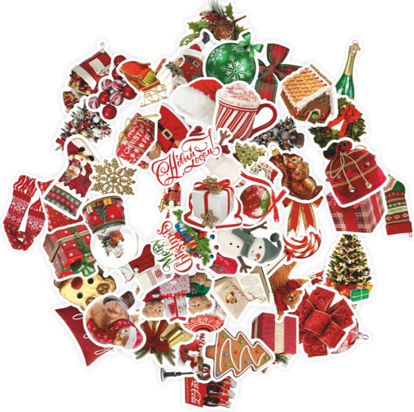 Изображение товара Набор наклеек Nalepking Новогоднее настроение / RSTPA6_0537