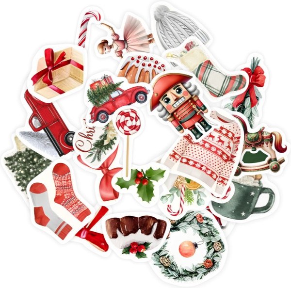 Изображение товара Набор наклеек Nalepking Новогодние 2 / RSTPA6_0540