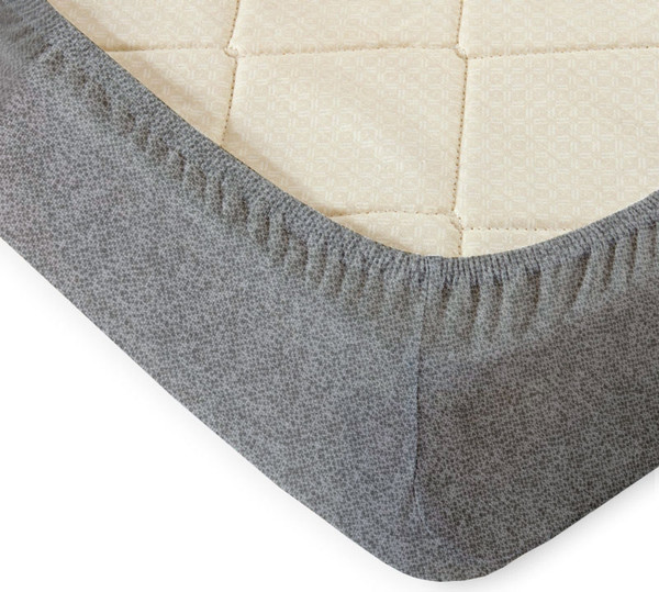 Простыня Блакiт На резинке 200x180x25 457983 / 2994/0 (серый)