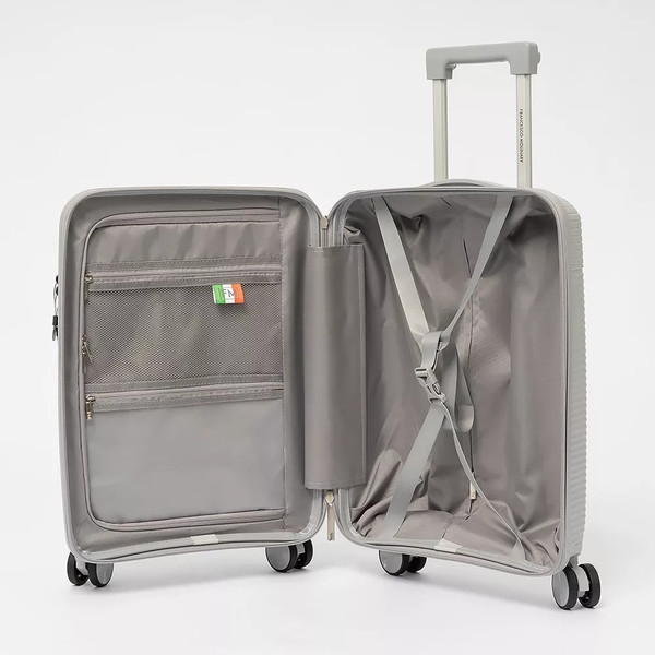 Изображение товара Чемодан на колесах Francesco Molinary 344-012/2-20SLV (серебристый)