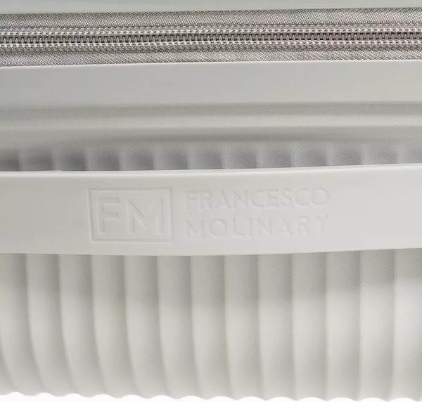Изображение товара Чемодан на колесах Francesco Molinary 344-012/2-24SLV (серебристый)