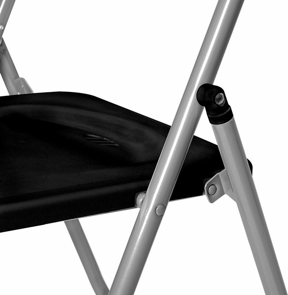 Изображение товара Стул складной Brabix CF-017 / 532895 (серебристый/черный)