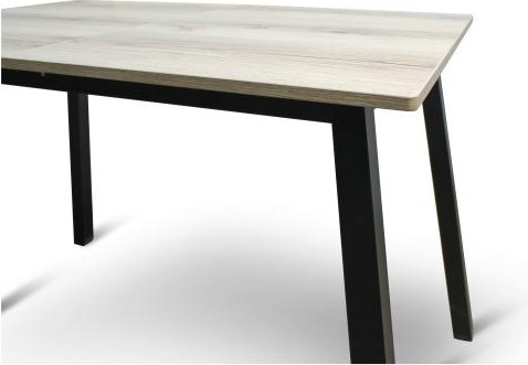 Изображение товара Обеденный стол Древпром М167 Пронто ДП1-03-17 68x110-140 (делано/черный)