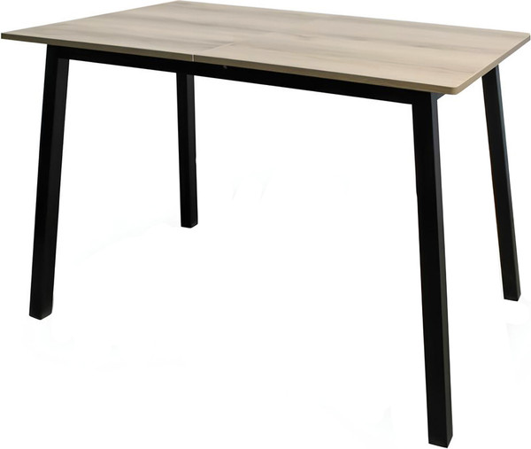 Изображение товара Обеденный стол Древпром М167 Пронто ДП1-03-17 68x110-140 (делано/черный)