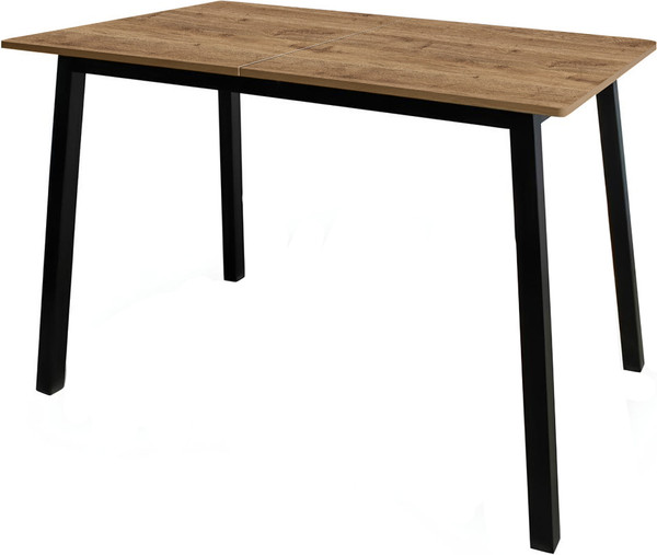 Изображение товара Обеденный стол Древпром М167 Пронто ДП1-03-17 68x110-140 (дуб вотан/черный)