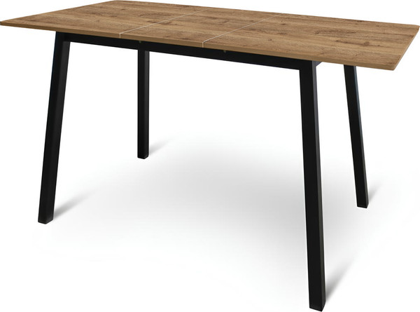 Изображение товара Обеденный стол Древпром М167 Пронто ДП1-03-17 68x110-140 (дуб вотан/черный)