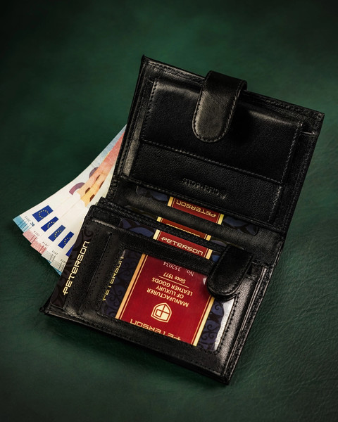 Изображение товара Портмоне Peterson PTN 348Z-P (черный)