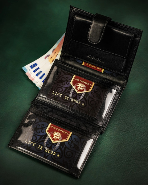Изображение товара Портмоне Peterson PTN 348Z-P (черный)
