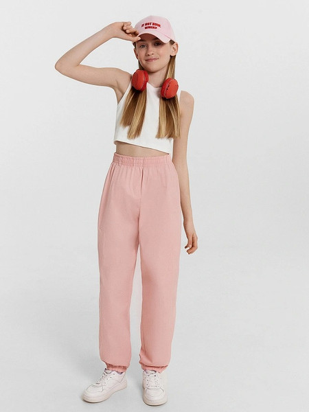 Изображение товара Штаны детские Mark Formelle 187840 (р.134-68, серебристо-розовый)