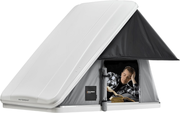 Изображение товара Палатка на крышу автомобиля Autohome Columbus Variant Small Gray X-Long / CVG/01-XL (серый)