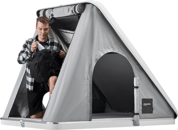 Изображение товара Палатка на крышу автомобиля Autohome Columbus Variant Small Gray X-Long / CVG/01-XL (серый)
