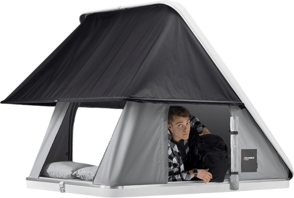 Изображение товара Палатка на крышу автомобиля Autohome Columbus Variant Small Gray X-Long / CVG/01-XL (серый)