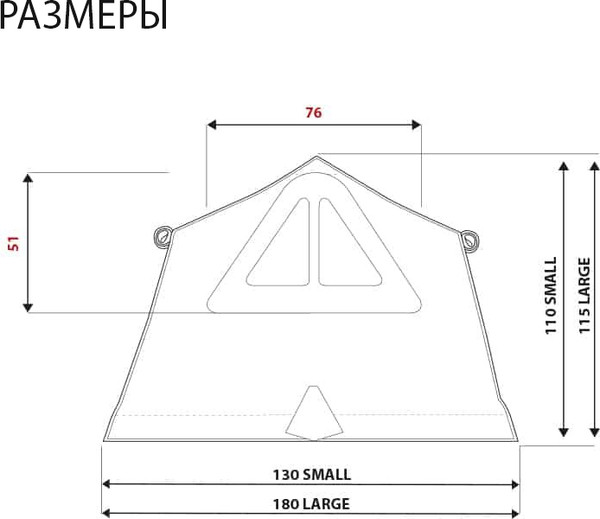 Изображение товара Палатка на крышу автомобиля Autohome Overcamp Small / OGY/01 (карбон)