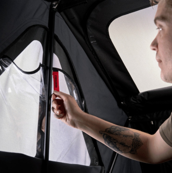 Изображение товара Палатка на крышу автомобиля Autohome Overland Large / OLS/03 (карбон)