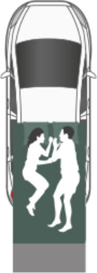 Изображение товара Палатка на крышу автомобиля Autohome Overzone Small Standard / OZ/01 (зеленый)