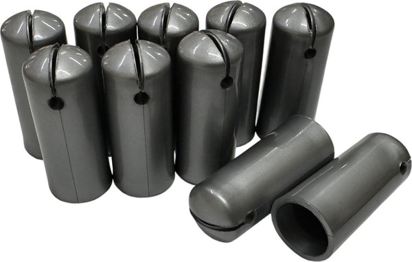 Изображение товара Комплект для ремонта потолочных сушилок Comfort Alumin Group Колпачки на прут ф11мм (10шт, серебристый)