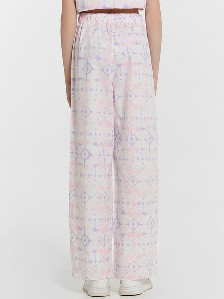 Изображение товара Комплект детской одежды Mark Formelle 397752 (р.122-60, розовые разводы на белом)