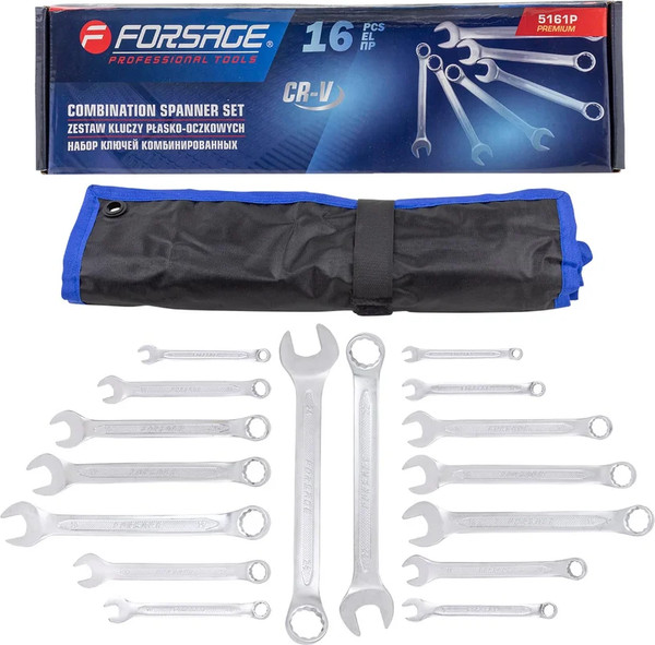 Изображение товара Набор ключей Forsage F-5161P Premium (61123)