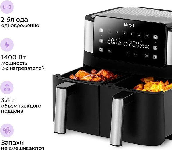 Изображение товара Аэрогриль Kitfort КТ-2259